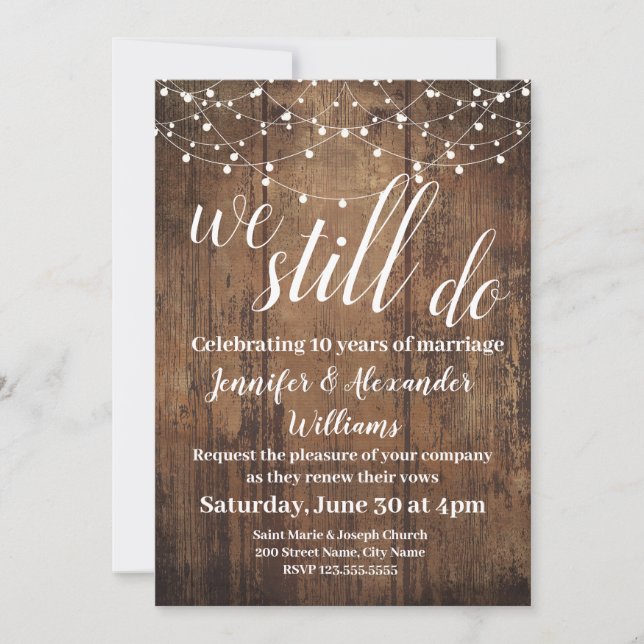 Ainda fazemos comemoração de casamento de aniversá (Frente)