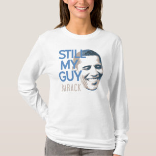 Ainda minha camisa de Barack Obama da cara