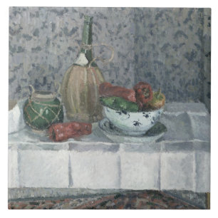 Ainda vida com pimentas, 1899 (óleo em canvas)