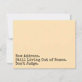 Ainda vivendo fora das caixas, não julgue o cartão