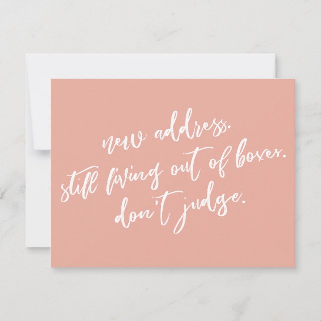 Ainda vivendo fora das caixas, não julgue o cartão (Frente)