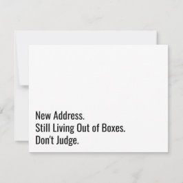 Ainda vivendo fora das caixas, não julgue o cartão