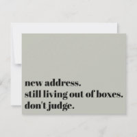 Ainda vivendo fora das caixas, não julgue o cartão