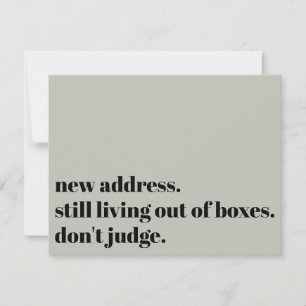 Ainda vivendo fora das caixas, não julgue o cartão