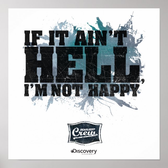 Ain't Hell Poster (Frente)