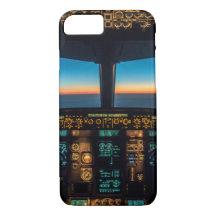 Airbus A320 cabine do piloto Smartphone capa