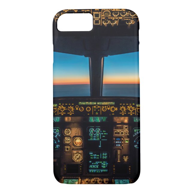 Airbus A320 cabine do piloto Smartphone capa (Verso)
