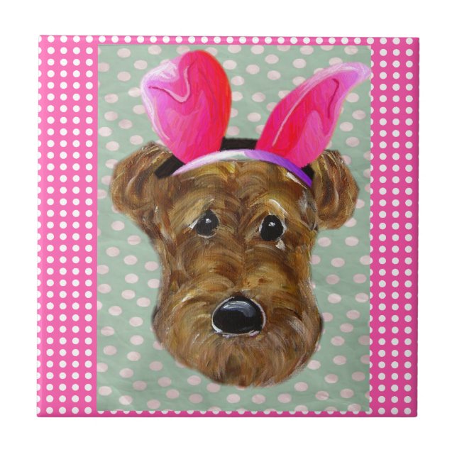 AIREDALE DE PÁSCOA (Frente)