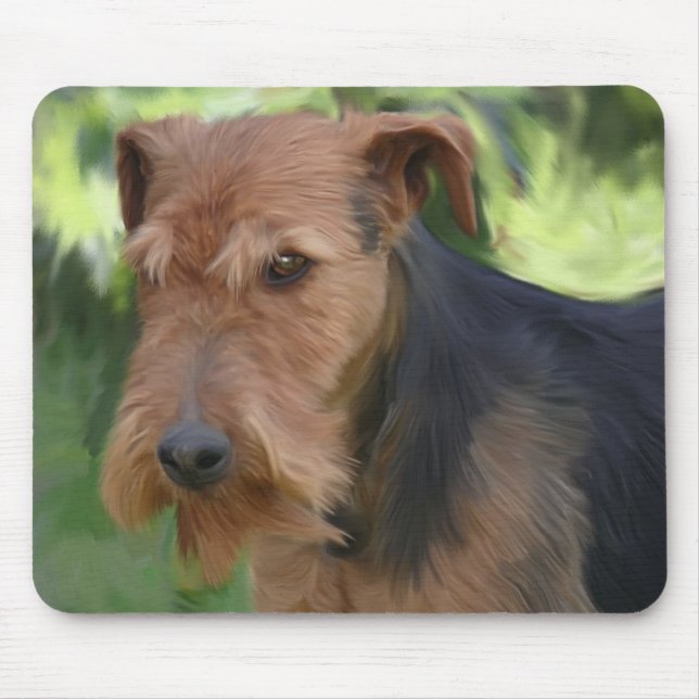 Airedale Mousepad (Frente)