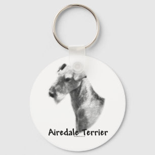 Airedale Terrier Charrier Chaveiro