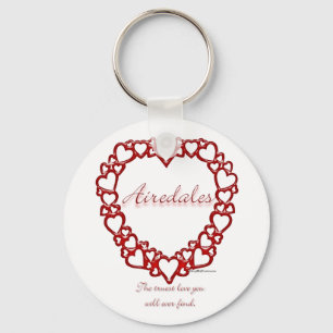 Airedale Terrier True Love - Chaveiro