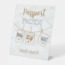 Airplane Aviator Pilot 1st Passport Photo Booth