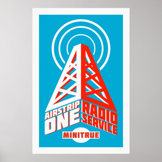 Airstrip One Radio Service Posters (Frente)