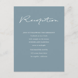 Airy Pastel Cartão recepcionista