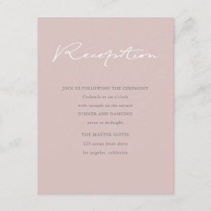 Airy Pastel Cartão recepcionista