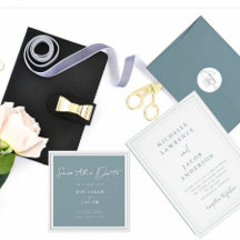 Airy Pastel | Guardar O Cartão Data Quadrado