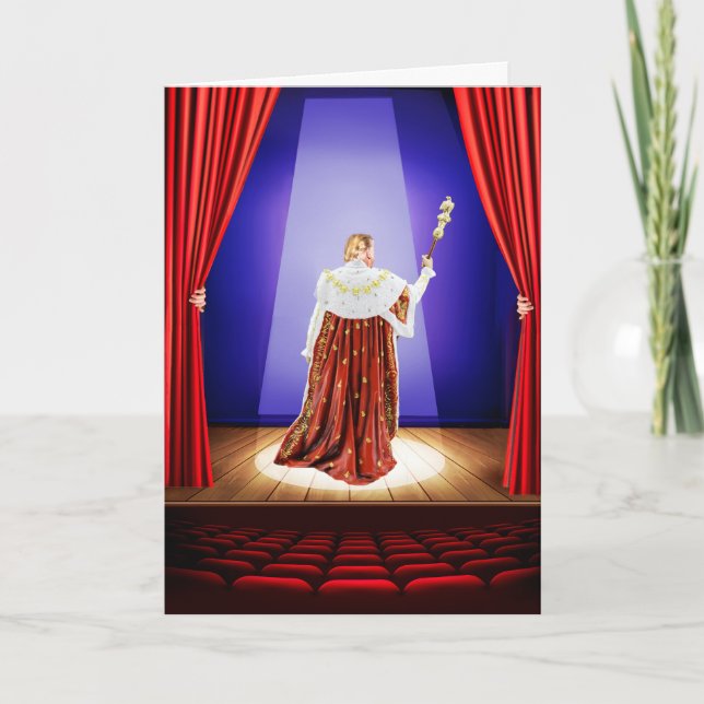 Aja o seu Cartão de Aniversário da Idade (Frente)