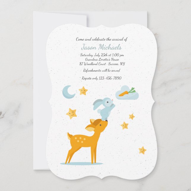 Ajudando a Levantar Convite (Frente)