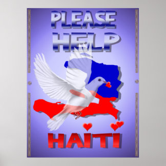 Ajude o Haiti Impressão