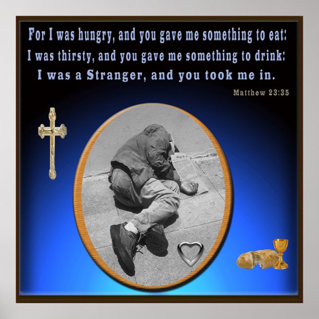 Ajude o poster sem-teto (Frente)