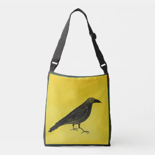 Ajustável A bolsa mensageiro do corvo