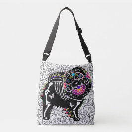 Ajustável BINDI SUGARSKULL Chow - bolsa ou saco de corpo cru