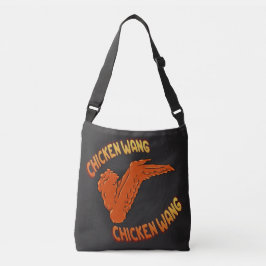Ajustável Bolsa All-Over-Impressão de Wing em Galinha