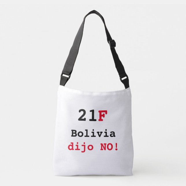 Ajustável Bolsa Bolivia dijo NO (Frente)