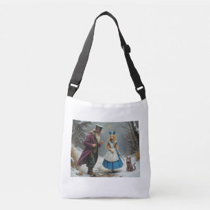 Ajustável Bolsa branca de inverno Alice