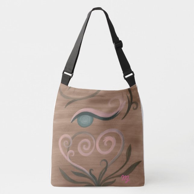 Ajustável Bolsa cruzada jumbo Solo e Sol (Frente)