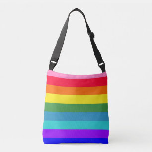 Ajustável Bolsa de Arco-íris Negrito