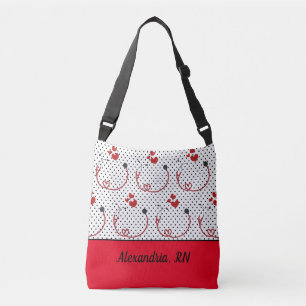 Ajustável Bolsa de assinatura estetoscópios, corações e Boli