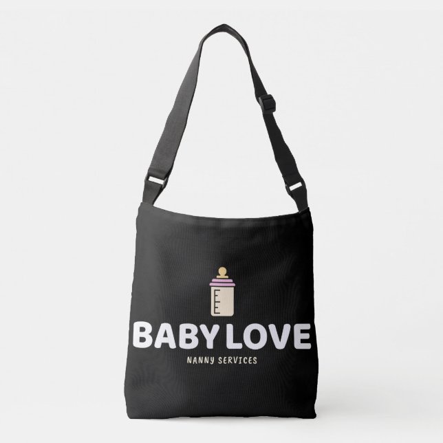 Ajustável Bolsa de Babá Personalizada | Presente de Cuidado  (Frente)