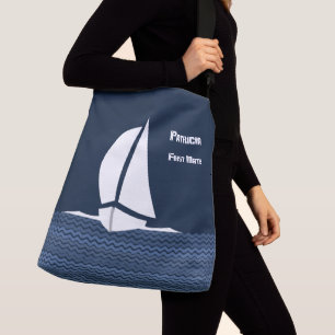 Ajustável Bolsa de Barco de Navegação com texto personalizáv