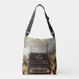 Ajustável Bolsa de Citações Carry On Steampunk Shakespeare
