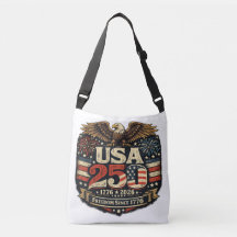 Bolsa de Compras EUA 250 Águia Careca Liberdade 17