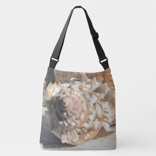 Ajustável Bolsa de corpo cruzado - grande saco (Frente)