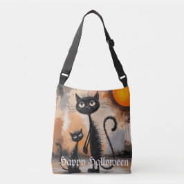 Ajustável Bolsa de Halloween de Gatos Pequenos