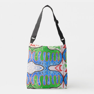 Ajustável Bolsa de Ombro "Geometria Orgânica"