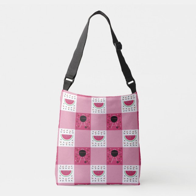 Ajustável Bolsa de Picnic All-Over-Impressão (Frente)