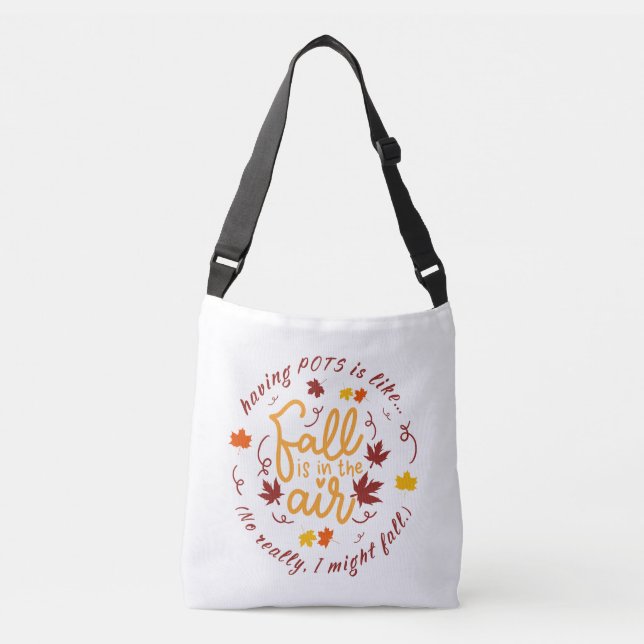 Ajustável Bolsa de Tema de Queda de potes (Frente)