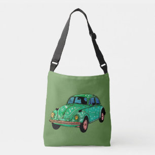 Ajustável Bolsa do Carro Hippie Verde Mandala