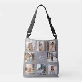 Ajustável Bolsa Elegant 8 Família Foto Personalizada Transve