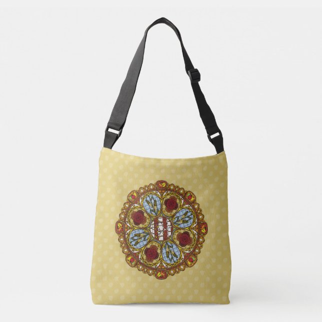Ajustável Bolsa Fall Nouveau All-Over-Print (Frente)