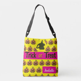 Ajustável Bolsa halloween trick ou nome do tratador, foto am