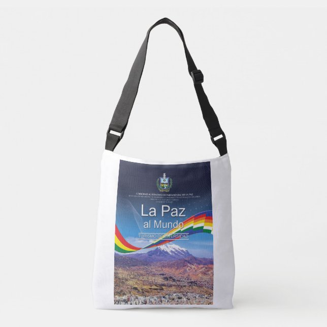 Ajustável Bolsa La Paz al mundo (Frente)