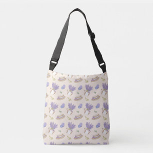 Ajustável Bolsa Lavanda creme