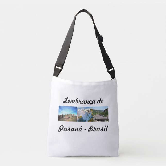 Ajustável Bolsa Lembrança de Paraná Brasil (Frente)