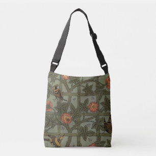 Ajustável Bolsa mensageiro de Wallpaper Antiquado Morris Tre