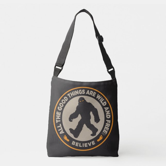 Ajustável Bolsa Ombreira do Pé Grande (Frente)